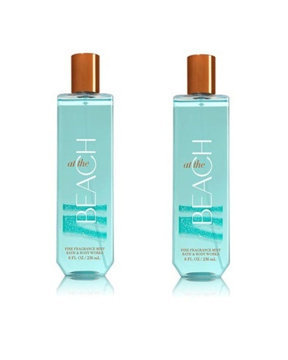 Bath &amp; Body Works At The Beach Fine Fragrance Mist Pack of 2
