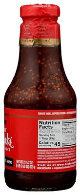 Kikkoman Gochujang Spicy Miso Takumi Teriyaki, 21.5 Ounces Pack Of 6