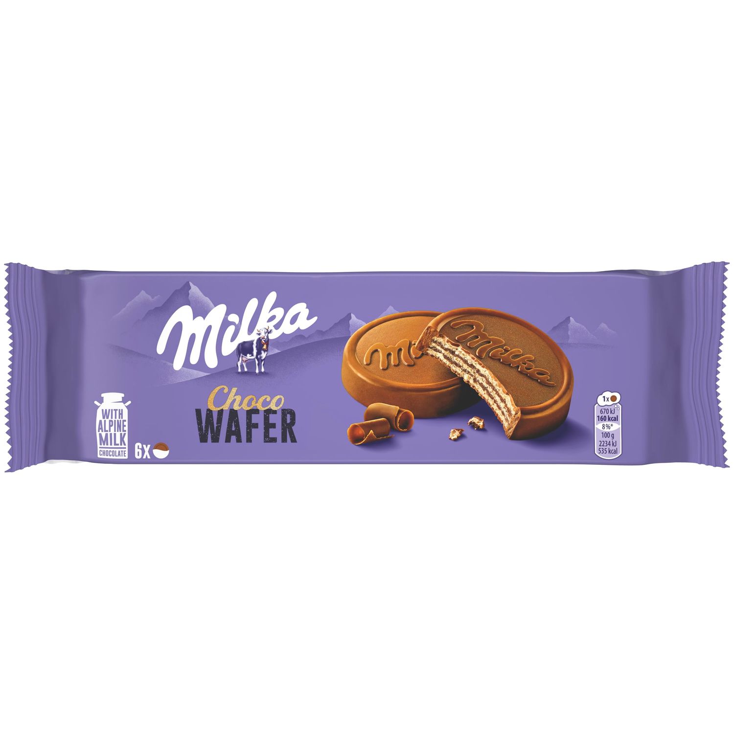 Milk Choco Wafers 180 gram PACK OF 1