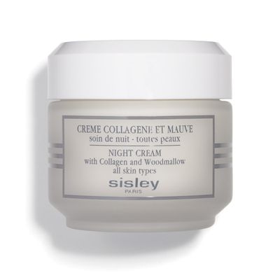 Sisley Paris Night Cream with Collagen and Woodmallow - 50 mL - Night Moisturizer - Helps Prevent Appearance of Wrinkles &amp; Lines