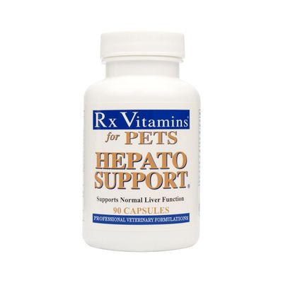 Rx Vitamins Hepato Support for Dogs &amp; Cats - Milk Thistle Supplement for Pets - 100mg Milk Thistle for Healthy Liver Function - Silymarin Capsules for Pets - 90 ct.