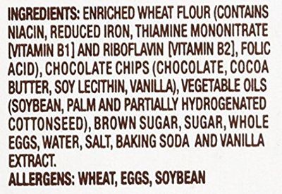 Linden's Large Cookies, Chocolate Chip, 18 Count