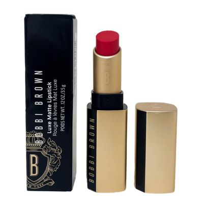 Bobbi Brown Luxe Matte Lipstick - Traffic Stopper 825 Vibrant red - .12 oz 3.5 g