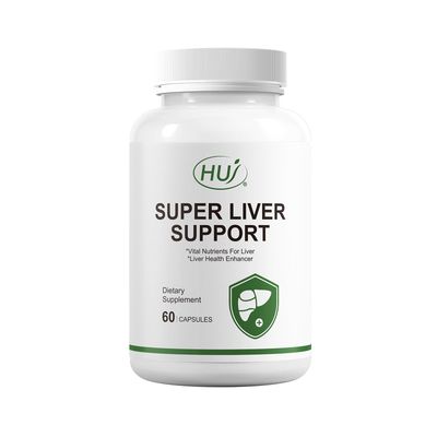HUJ Super Liver Support -17 in 1 Supplement with Milk Thistle, Artichoke, Turmeric &amp; Dandelion Root - Supports Liver Detoxification &amp; Health - 60 Capsules