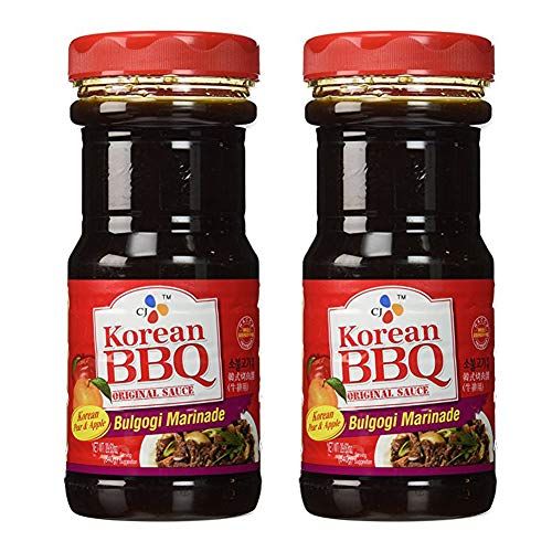 Pack of 2 CJ Bulgogi Marinade Korean BBQ Sauce, 29.63 Ounce Bottles