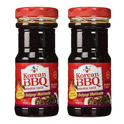 Pack of 2 CJ Bulgogi Marinade Korean BBQ Sauce, 29.63 Ounce Bottles