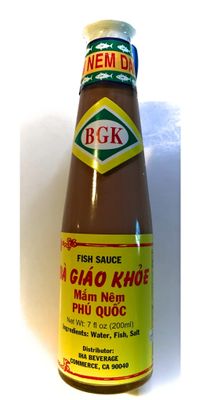 Tufoco 7 oz Fish Sauce Ba Giao Khoe - Mam Nem Phu Quoc 200 ml