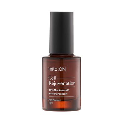 Mito-on Cell Rejuvenation Anti-Aging Serum, 30ml 1.01 fl.oz -10 Niacinamide, Vitamin B3 and Antioxidants, Centella EGF for Anti-Aging, Wrinkle Reduction, Pore minimization, Korean Skin Care