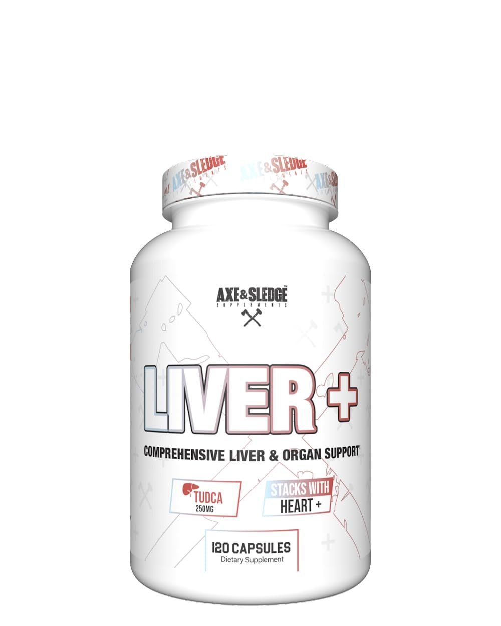 Axe &amp; Sledge Liver Supplement with TUDCA, NAC, and Milk Thistle