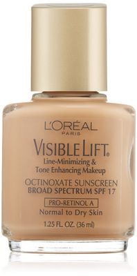 L&#39;oreal Visible Lift Line-minimizing and Tone-enhancing Makeup, NormalDry Skin, Golden Beige, 1.25-Fluid Ounce