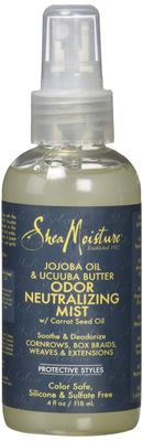 Shea Moisture Jojoba Oil and Ucuuba Butter Odor Neutralizing Mist, 4 Ounce