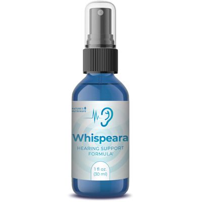 Natures NutriWave Whispeara - Plant-Based Spray with GABA, Amino Acids &amp; Botanicals for Overall Wellness - Non-Habit Forming, Non-GMO, Made in USA- 30 Servings, 1 Month Supply