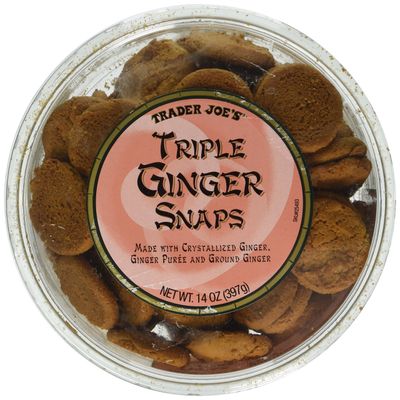 Trader Joe&#39;s Triple Ginger Snap cookies 14oz 2pk