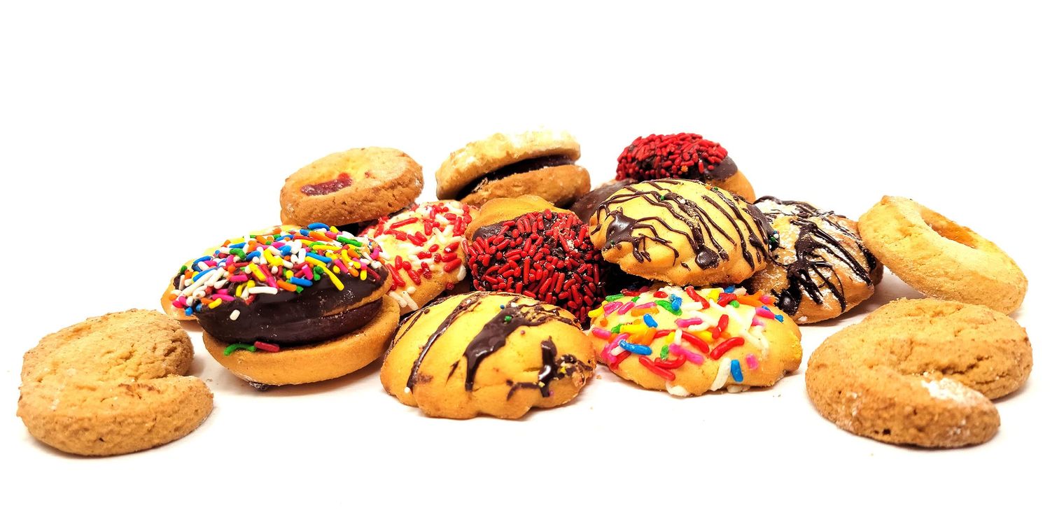 Italian Vanilla Cookie Assortment Baked in Brooklyn - 1 Pound