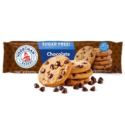 Chocolate Chip Lovers - Voortman Sugar Free Chocolate Chip Cookies 6, 8oz packs - Delicious Real Chocolate