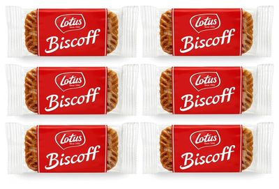 Gourmet Cookies - 50ct of Original Flavor Individually Wrapped Caramelized Biscuits 0.2oz Each