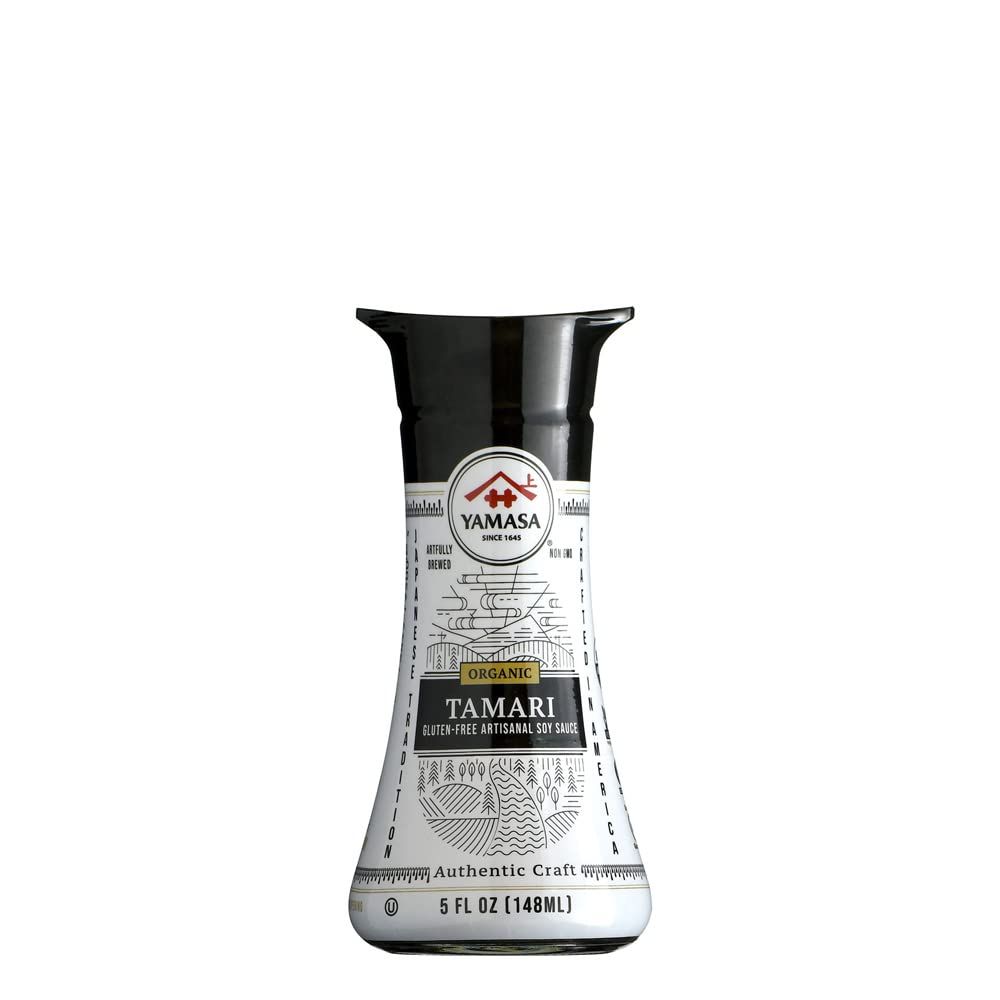Yamasa, Organic Tamari Artisanal Gluten-Free Soy Sauce, Kosher and Non-GMO, 5-oz