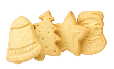 Walkers Shortbread Cookies, Assorted Festive Shapes, 6.2 oz