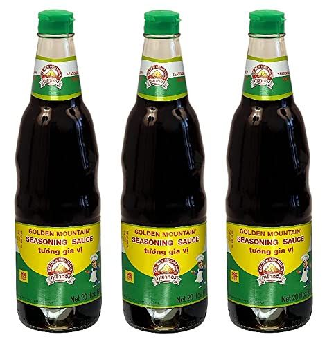 Golden Mountain Seasoning Sauce, 20 Ounce Pack of 3