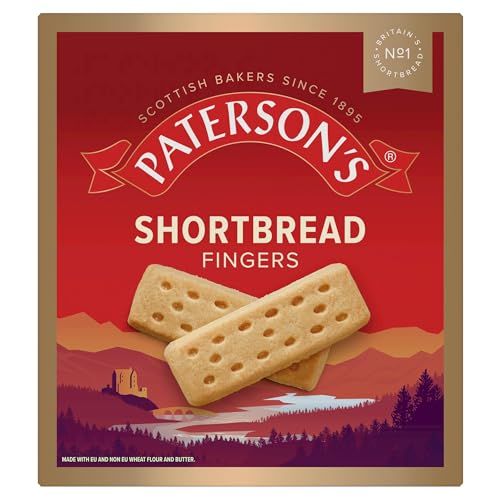 Paterson's Clotted Cream Shortbread Fingers, 300g