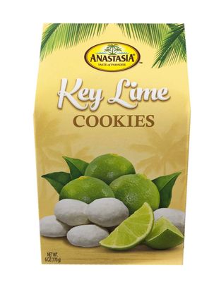Anastasia All Natural Key Lime Cookie with Sugar Powder 6oz, 1 Pack