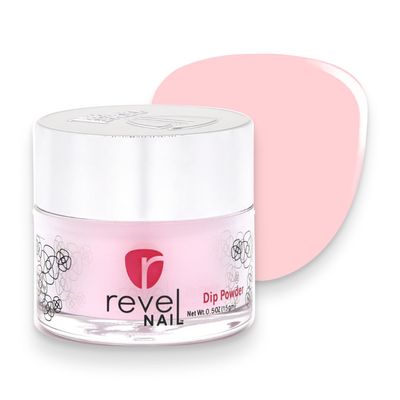 Revel Nail Dip Powder - Pink Dipping Powder, Long-Lasting Dip Nail Color, Chip &amp; Crack Resistant, No UV Lamp, DIY Manicure For Strong Healthy Nails, Ballet