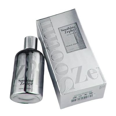 Paris Corner | Soothing Zephyr Musk Perfume 3.4 Fl Oz | Unisex Eau de Parfum with Notes of Ambroxan, Helvetolide, Ambrette Seed, Pear, Jasmine, and Moss