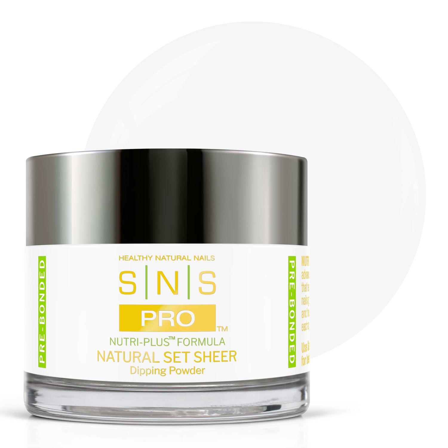 SNS Nail Dip Powder, Gelous Color Dipping Powder - Natural Set Sheer (Natural/Nudes, Sheer), PWNSS02 - Long-Lasting Acrylic Nail Color &amp; Polish Lasts 14 Days - Odor-Free &amp; No UV Lamp - 2 Oz