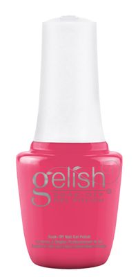 Gelish Mini Summer Collection Up In The Air - Bright Pink Creme Soak Off Polish, Long-Lasting, Vibrant Color, Professional Quality, High Shine, Chip-Resistant 9mL (Got Some Altitude)