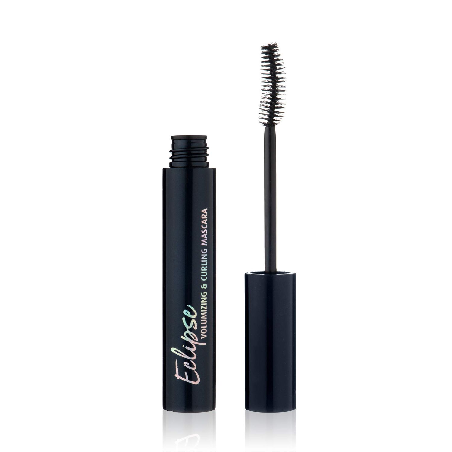 LuneAster Eclipse Volumizing &amp; Curling Mascara - Black - Volumizing &amp; curling vegan tubular mascara that wont smudge, yet removes easily with warm water