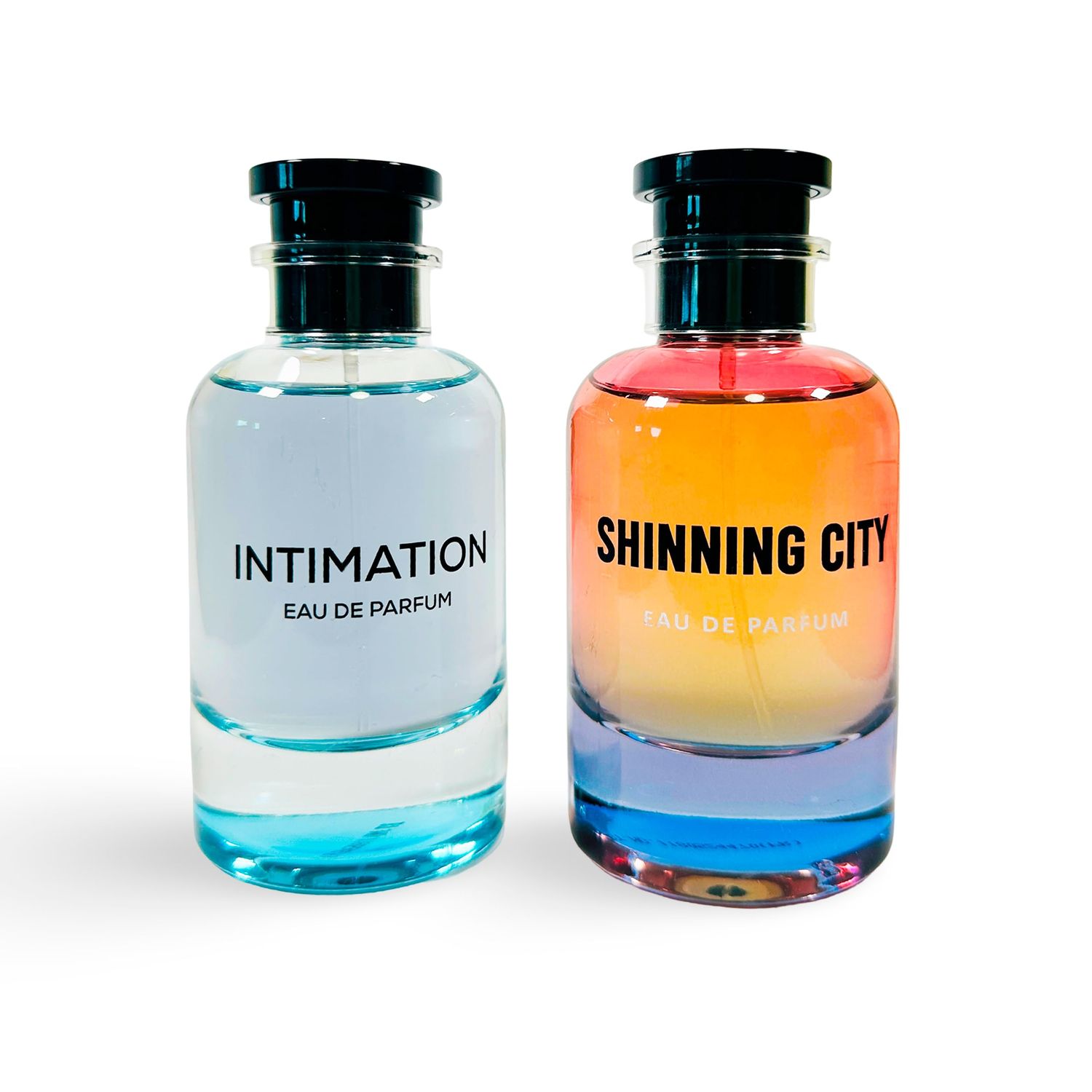 Generic Shinning City &amp; Intimation Perfumes By Emper - 3.4fl oz 100ml Each - Unisex Eau de Parfum - Pack of 2 Refreshing and Revitalizing Fragrances.