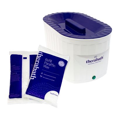 Therabath Professional Thermotherapy TB6 Paraffin Wax Bath - Helps Relieve Arthritis &amp; Muscle Stiffness - Heat Therapy for Hands, Feet, Face &amp; Body - Made in USA - 6 lb. ScentFree