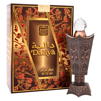 NASEEM Daliya Perfume Oil 12ml - Subtle Eau De Parfum for Men &amp; Women, Long Lasting Arabian Attar Fragrance with Fresh Citrus, Amber &amp; Musk, Ideal for Everyday &amp; Special Occasions