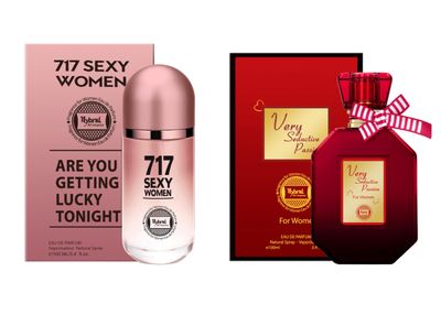 Hybrid &amp; Company Women 2 PCS 717 Sexy Women Very Seductive Perfume Natural Spray Fresh Fragrance