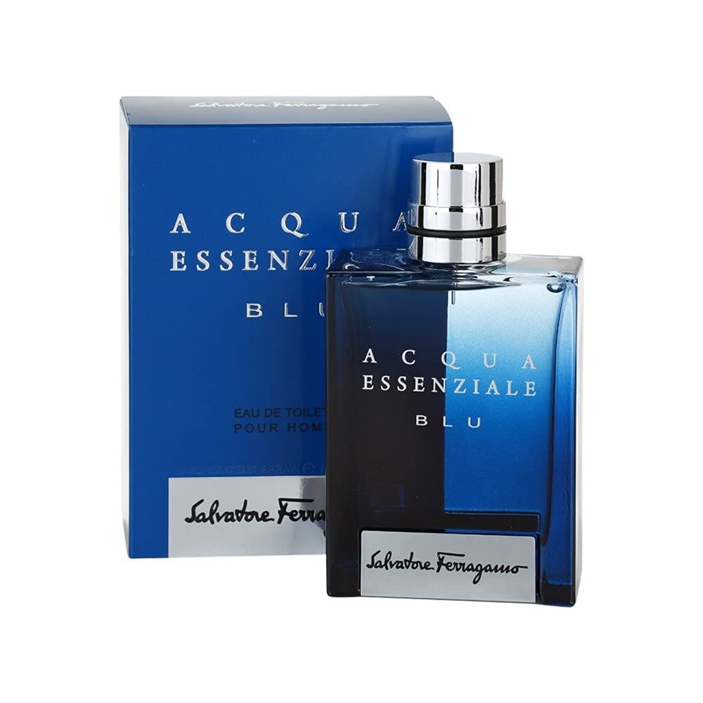 Salvatore Ferragamo Mens Acqua Essenziale Blu EDT 3.4 oz Fragrances 8052464891467