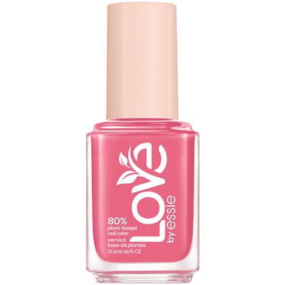 LOVE by essie Nail Polish, 80 Plant-based, Salon-Quality, Vegan, Pink, Spinning In Joy, 0.46 Fl Oz