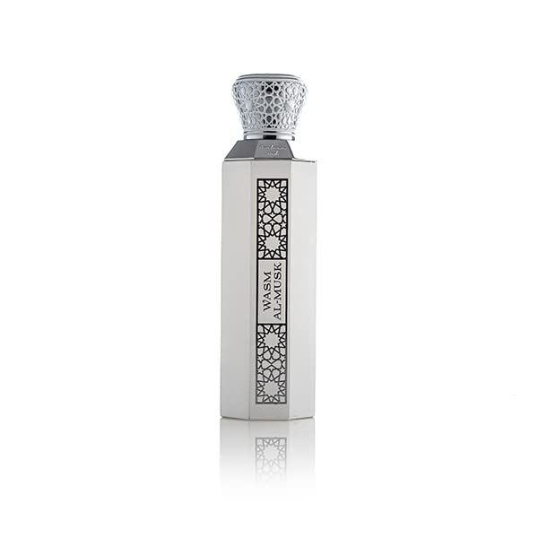 Arabian Oud WASM AL-MUSK 100 ml | Eau de Parfum Unisex | Citric and Woody notes, Musk and Amber | Musky and Oriental Scent.