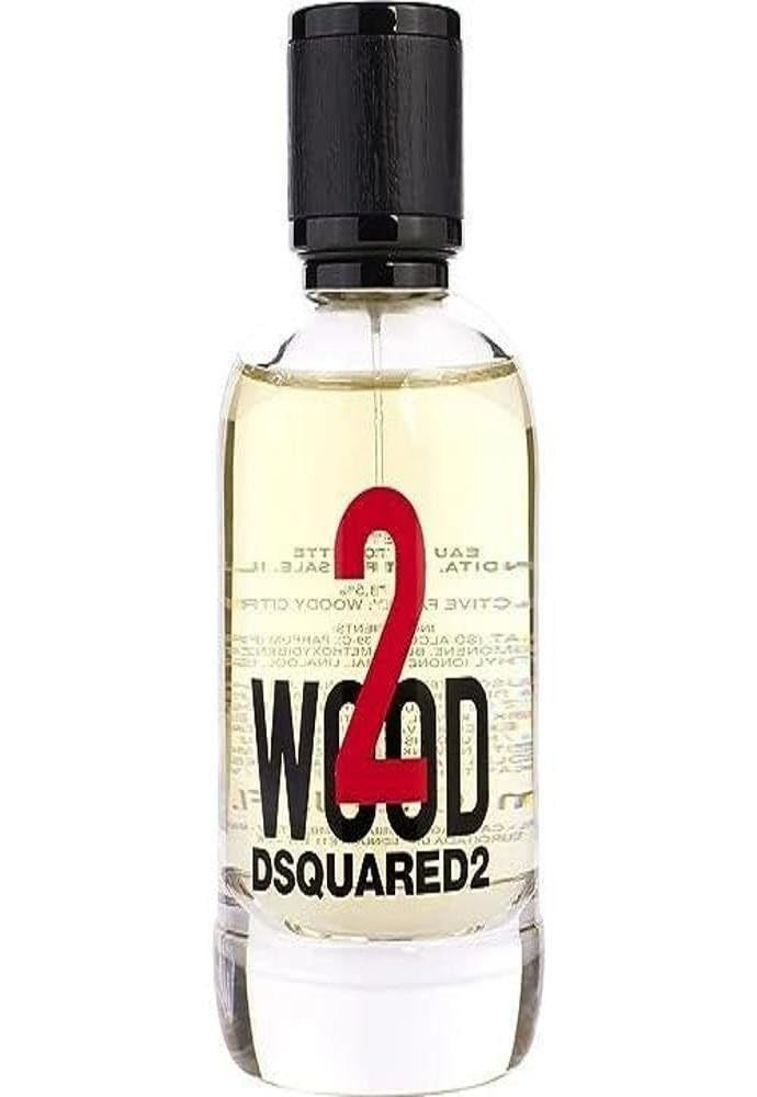 Dsquared2 2 Wood for Unisex Eau de Toilette Spray, 3.4 Ounce