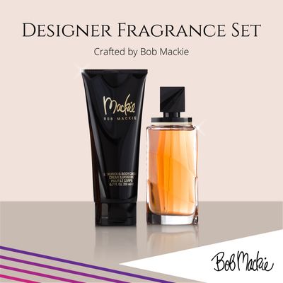 Bob Mackie, Womens Gift Set, Eau de Toilette Spray 3.4 oz and Body Lotion 6.7 oz
