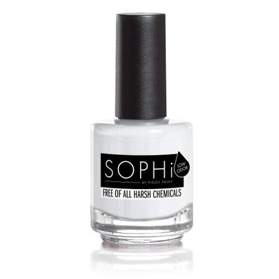 SOPHi Nail Polish, Snow More Cold Feet, Non Toxic, Safe, Free of All Harsh Chemicals - 0.5 oz
