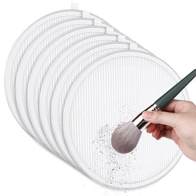 6 Pack Nail Dust Collector Replacement Filter Compatible Nail Dust Collectors Attach 99 of Nails Dust and Fly Ash, Reusable Acrylic Nails Tool, White