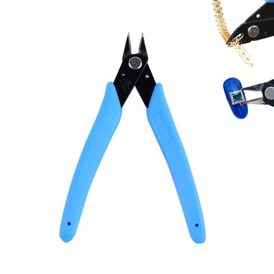 GULELAYAR Rhinestone Remover, Nail Art Decorations Remover DIY Tool, Professional Stainless Steel Nipper Nail Cutter Scissors Manicure Accessory