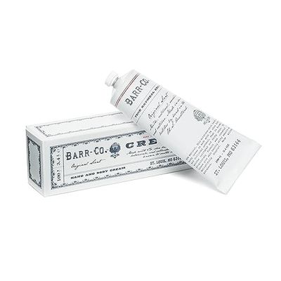 BARR-CO. Hand Cream Original Scent, Tranquil Milky Scent with Oat, Vanilla &amp; Vetiver, Hand Cream for Dry &amp; Cracked Hands, Shea Butter Cream, 3.4 fl oz