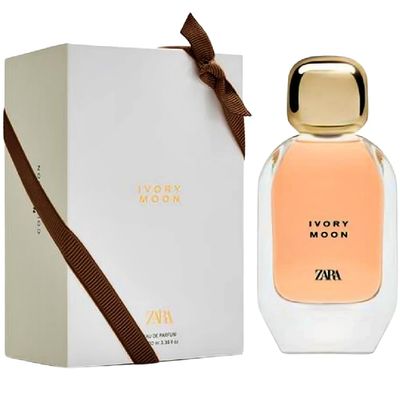 Zara Ivory Moon Perfume For Women Elegant and Timeless Fragrance in a Luxurious Bottle Perfect for Day and Night Wear Long-Lasting Scent for a Captivating Presence Eau De Parfum 100 ML (3.4 FL. OZ.)