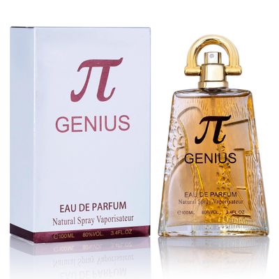 Genius for Men Eau De Parfum - High-End Fragrance with a Combination of Mandarin, Rosemary, Galbanum &amp; Pine Needle - Fragrance That Will Get You Noticed - 100ml Bottle with 100 recycled box