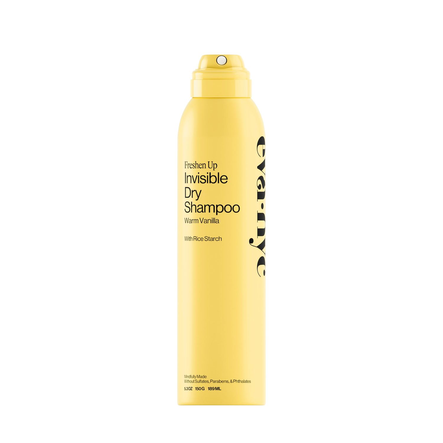 Eva NYC Freshen Up Invisible Dry Shampoo, Warm Vanilla Scent, 5.3 oz