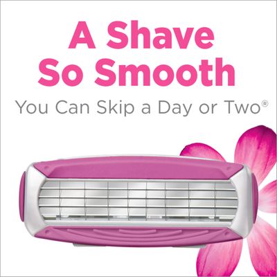 Schick Quattro Womens Razor Value Pack - 1 Handle &amp; 5 Refills