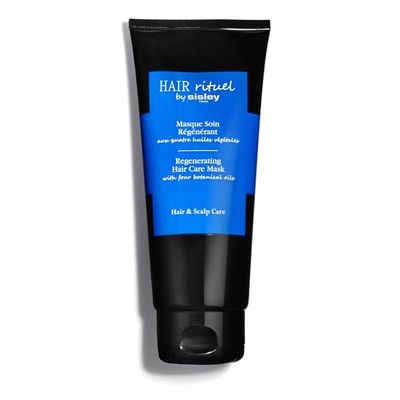 Hair Rituel by Sisley Paris Regenerating Hair Care Mask with Four Botanical Oils - 200 mL - Intensive Mask for Damaged Hair - Supports Hair &amp; Scalp Health - Lightweight, Creamy Texture - Shiny Finish