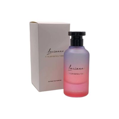 Lucianno California Vibe Extrait de Parfum for Unisex 100mL Long Lasting Perfume- Musk Citrusy Fragrance with Mandarin, Pear &amp; Benzoin Notes- Perfect Captivating Perfume for All Occasions