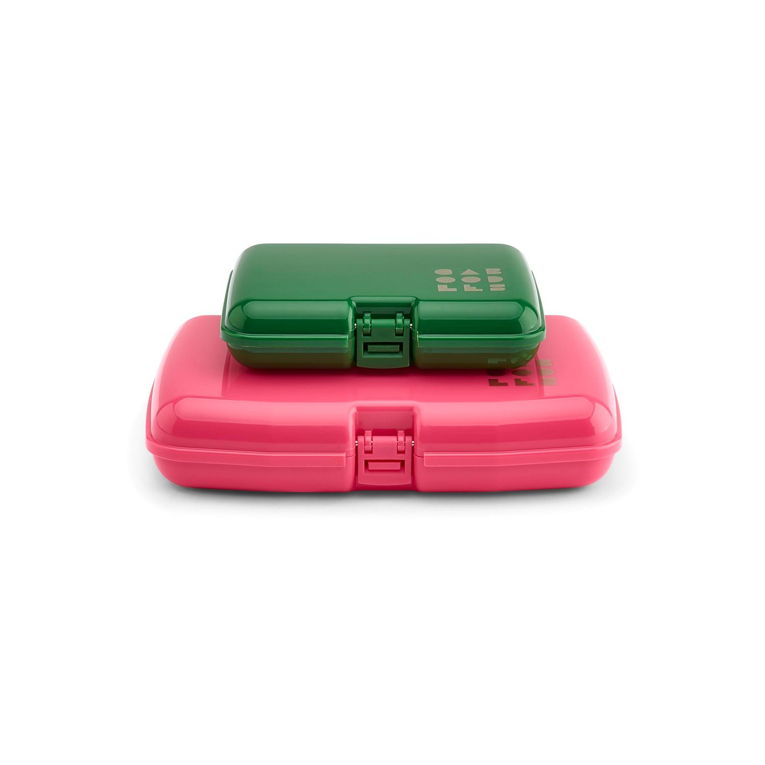 Caboodles Womens Care Pack Lil Bit Set Cosmetic Case, Wicked-Pink &amp; Green